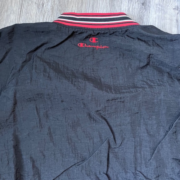 Champion Lined Pullover Windbreaker with Zipper Pockets Men's Size XXL - Picture 9 of 9